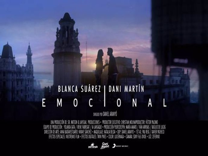 Dani Martín estrena su videoclip "Emotional" junto a Blanca Suárez