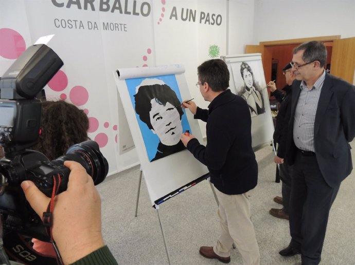 Vence en el homenaje a Rosalía de Castro en Carballo