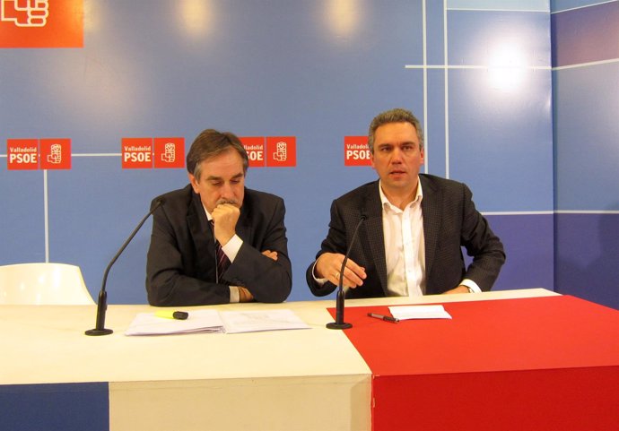 Valeriano Gómez junto a Javier Izquierdo