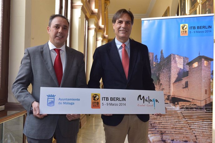 El concejal de Turismo de Málaga, Damián Caneda, presenta la ITB 2014