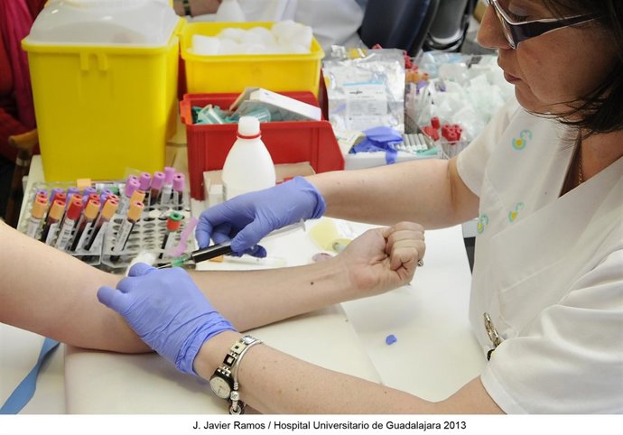 Extracción de sangre  