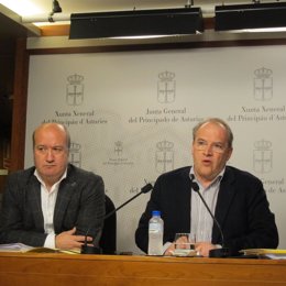 Los diputados del PP Luis Venta y José Agustín Cuervas-Mons