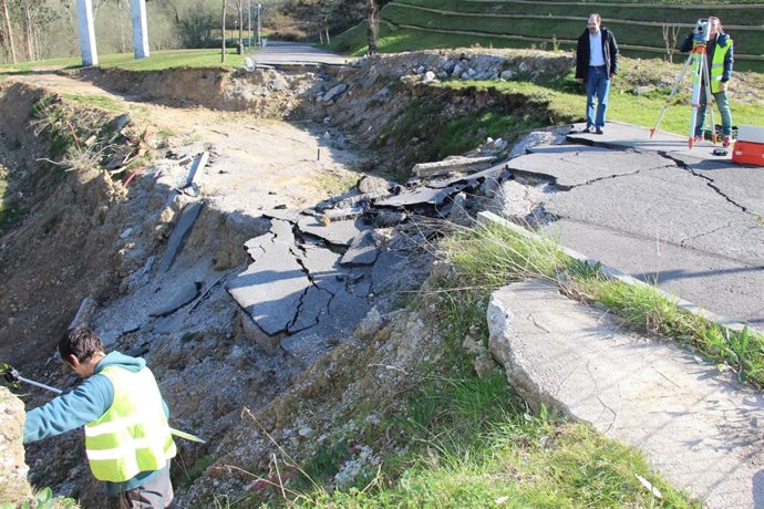 Reparación del talud