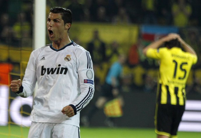 Cristiano Ronaldo en el Borussia Dortmund - Real Madrid
