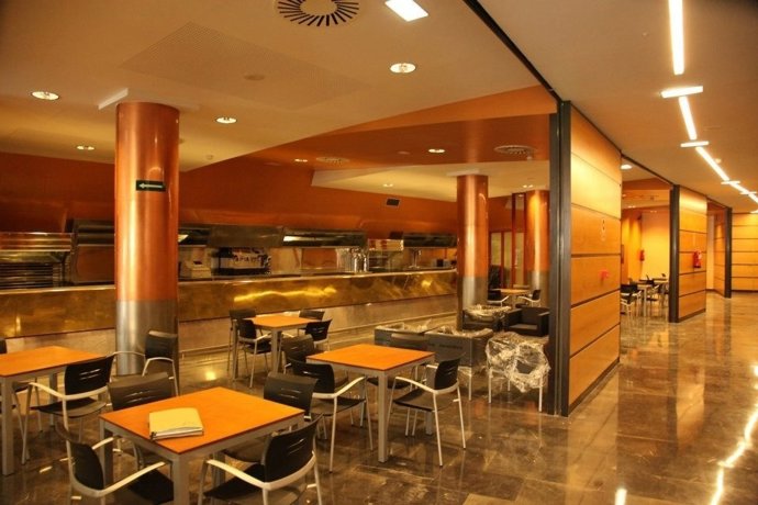 Cafetería del nuevo centro de mayores de Tarazona
