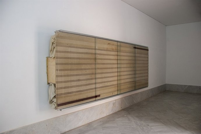 Depósito realizado por la coleccionista Oliva Arauna de pieza de Reinhard Mucha