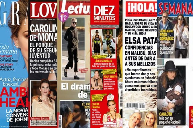 Quiosco de revistas 26 de febrero 