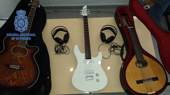 Elementos encontrados por la Policía en el marco de investigación