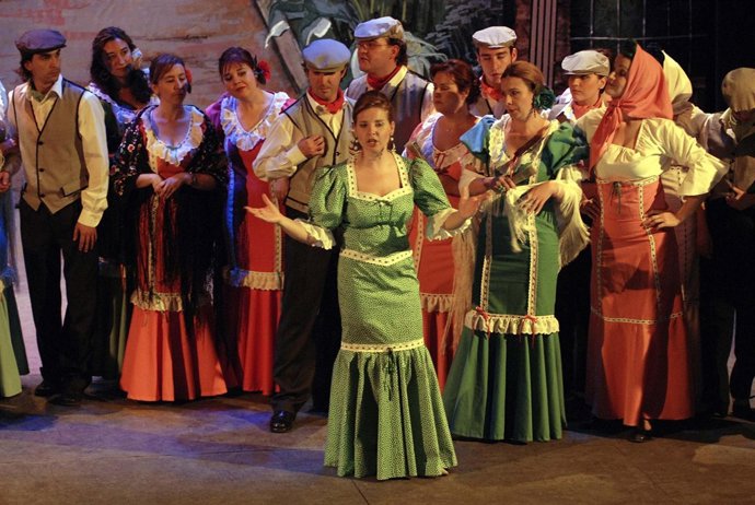 Escena de la obra 'La Verbena de la Paloma'.