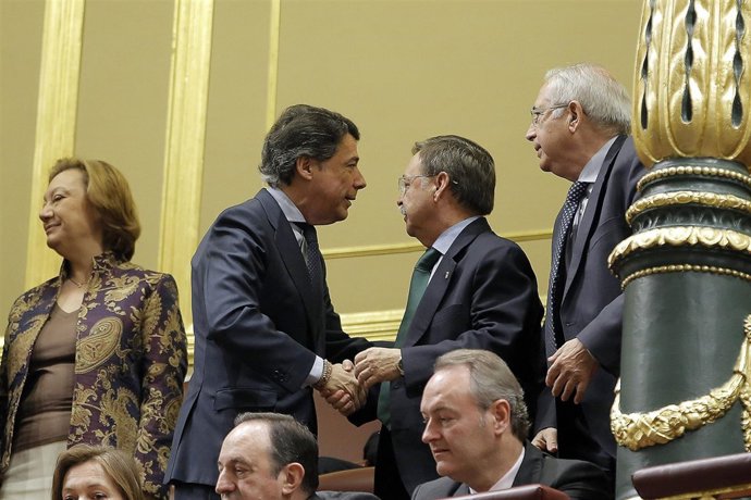 Fotografías: Ignacio González Asiste A La Intervención De Mariano Rajoy En El De