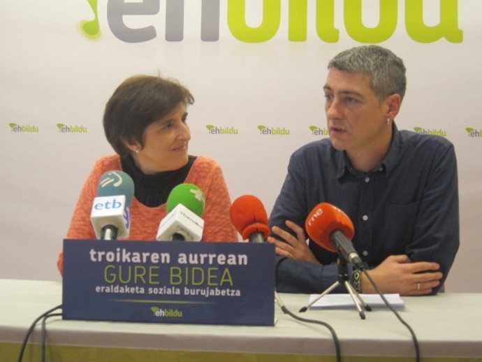 Oskar Matute y Matte Ubiria, de EH Bildu