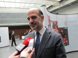El presidente del Parlamento de Navarra, Alberto Catalán