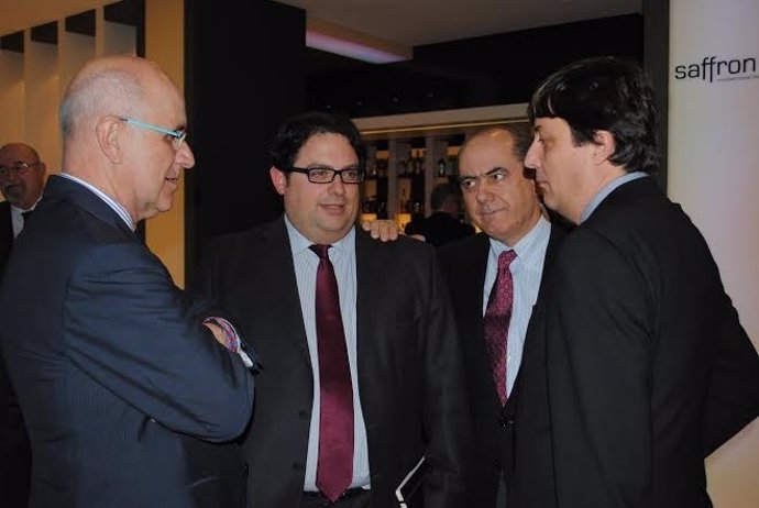 .Antoni Duran, Francesc Gambús, Salvador Sedó al elegirse el eurocandidato