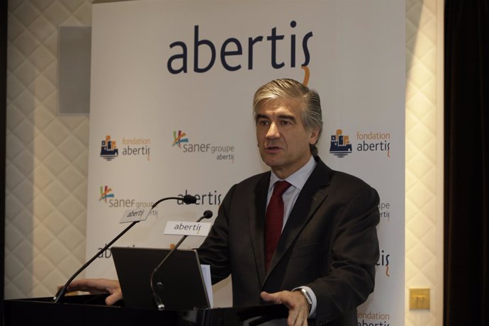 Francisco Reynés,  consejero delegado de Abertis, en París