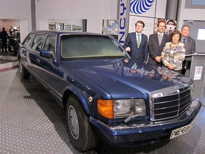 Vehículo que utilizó Juan Carlos I y que forma ahora parte de la colección