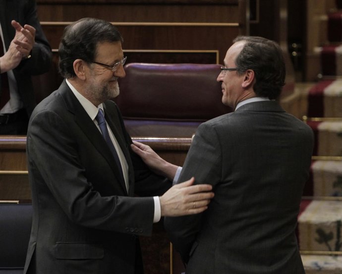 Mariano Rajoy y Alfonso Alonso