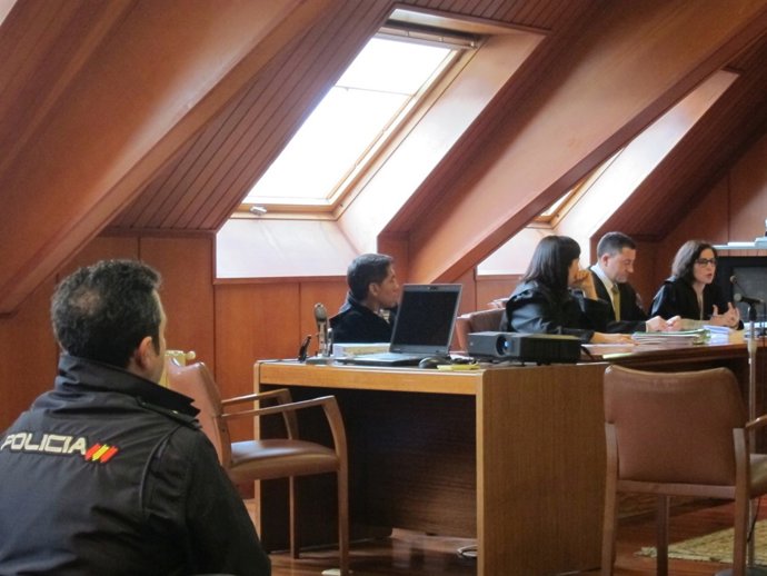 El acusado en el juicio 