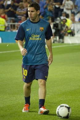 Leo Messi  Barcelona Supercopa