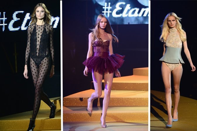 Etam en Milán, sensualidad en la pasarela 