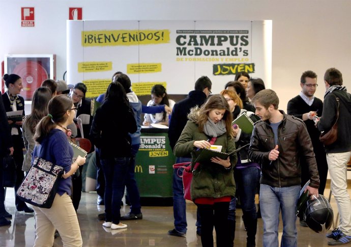 Campus Macdonald's Campus de formación y empleo Jove organizado en la UP de Vale