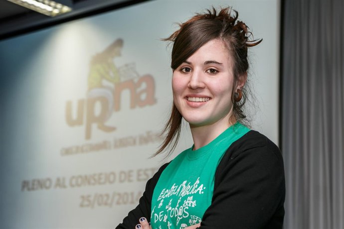 Raquel Azanza, nueva presidenta del Consejo de Estudiantes de la UPNA