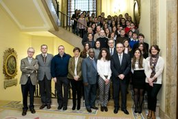 Maya junto a los participantes en el X Congreso internacional de oncología