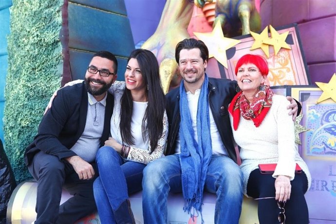 Los presentadores de la Gala de la Reina, Carlos Castilla y Eloísa González 