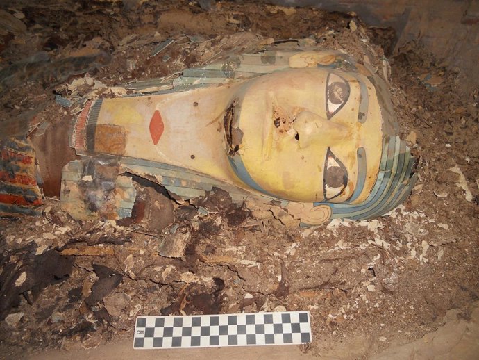 Máscara funeraria del gobernador Hegaib III