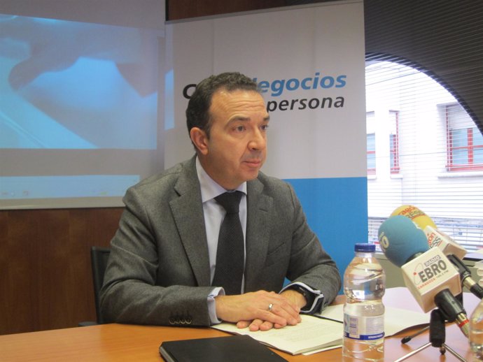 El director territorial de CaixaBank en Aragón, Navarra y La Rioja.