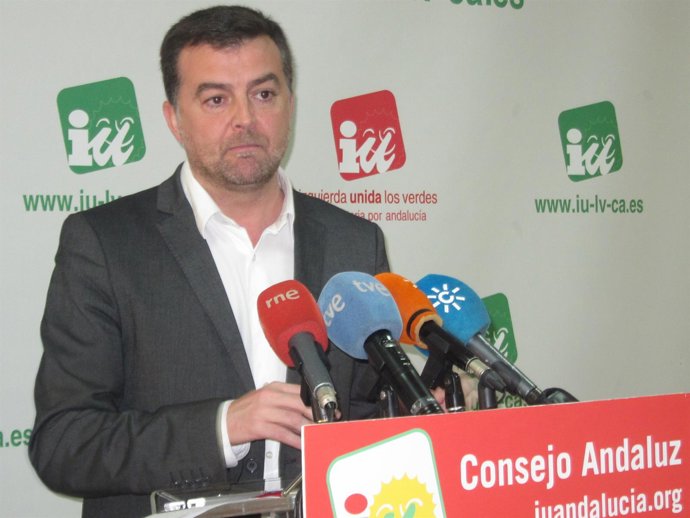 El coordinador general de IULV-CA, Antonio Maíllo