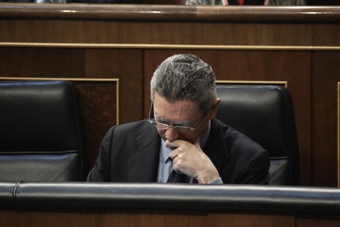 Alberto Ruiz Gallardón, ministro de Justicia y diputado del PP 