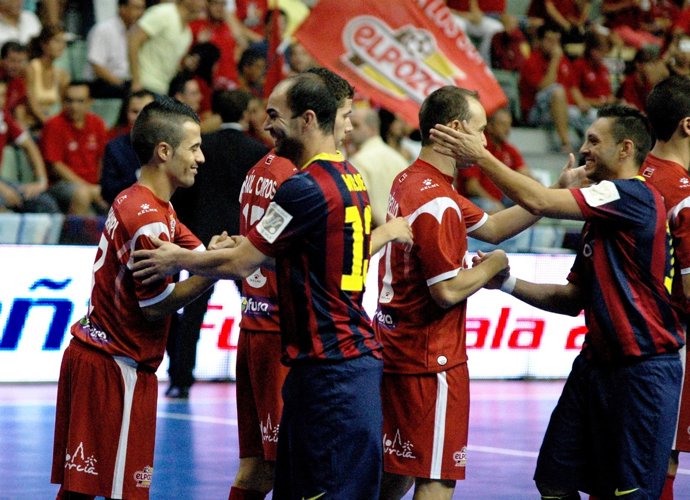 ElPozo Murcia y el FC Barcelona Alusport