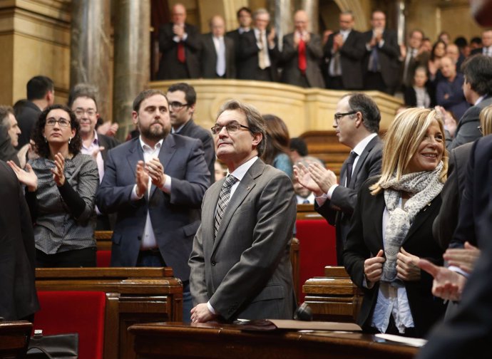 Artur Mas, Parlamento de Cataluña, Parlament