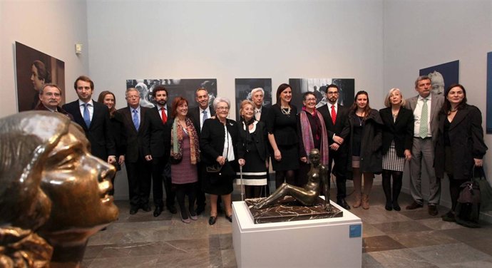 Inauguración de la exposición sobre Helena Sorolla 