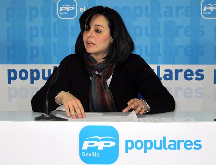 Virginia Pérez, diputada provincial del PP en la Diputación de Sevilla
