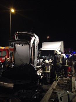 Accidente en la SE-30