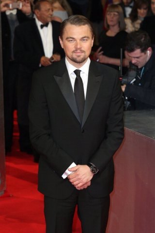 LONDON, ENGLAND - FEBRUARY 16:  Leonardo DiCaprio attends the EE British Academy