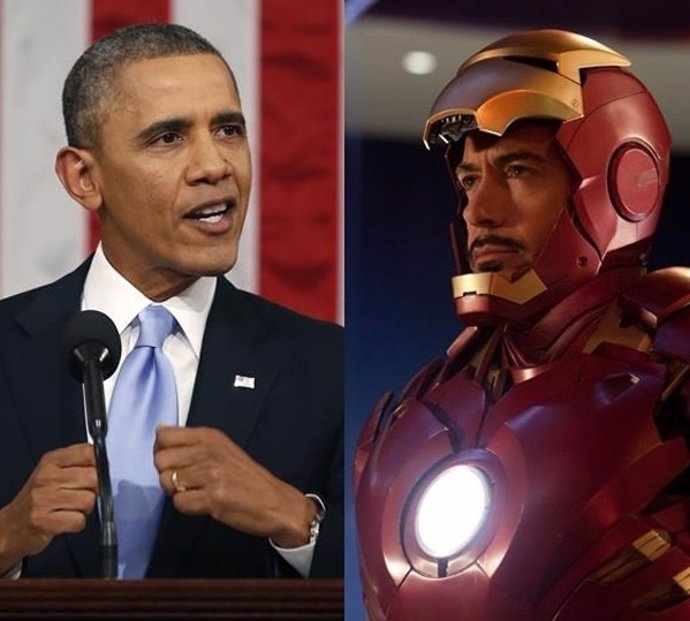 Barack Obama e Iron Man