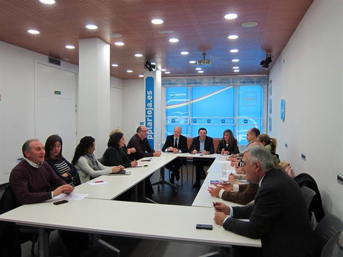 Reunión del PP de cara a las elecciones europeas