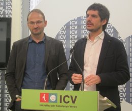Joan Herrera y Ernest Urtasun, ICV