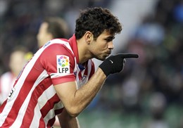 Koke y Diego Costa sacan petróleo de Elche
