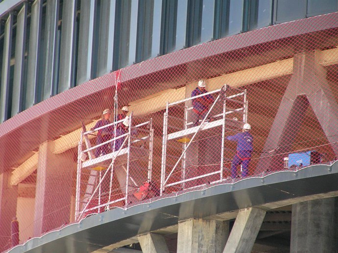 Trabajadores de la construcción  