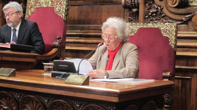 Concejal Joan Puigdollers (CiU), síndica greuges Barcelona Maria Assumpció Vilà