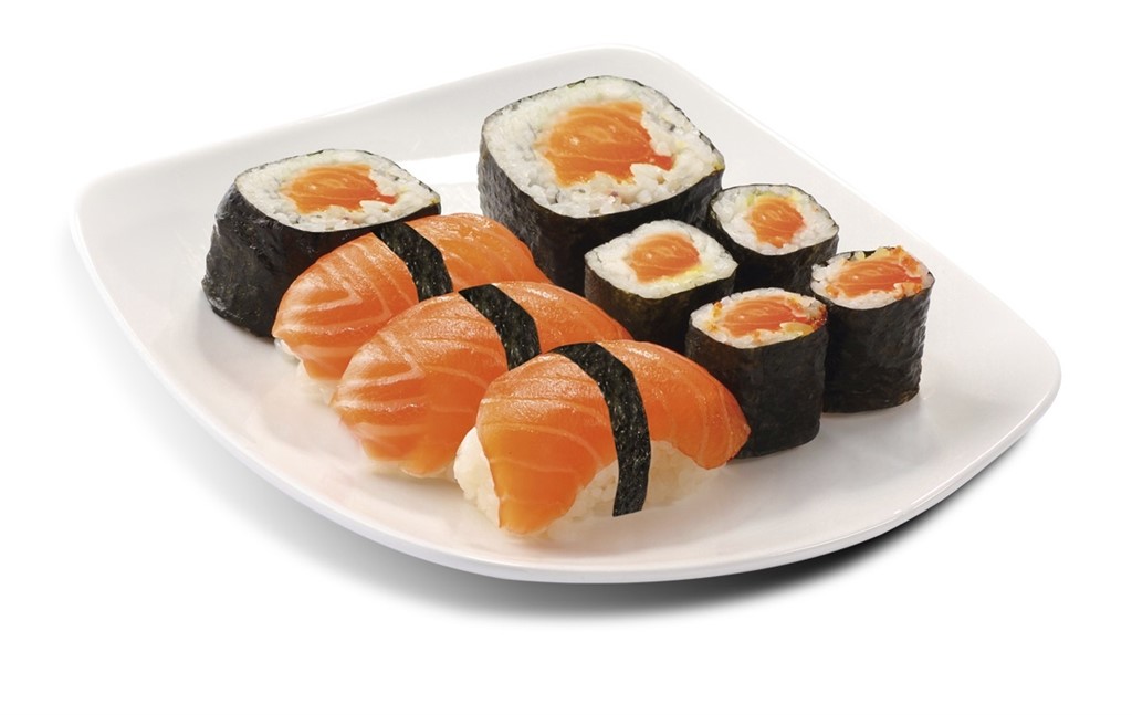sushi de salmon
