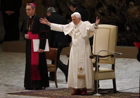 Audiencia miércoles Benedicto