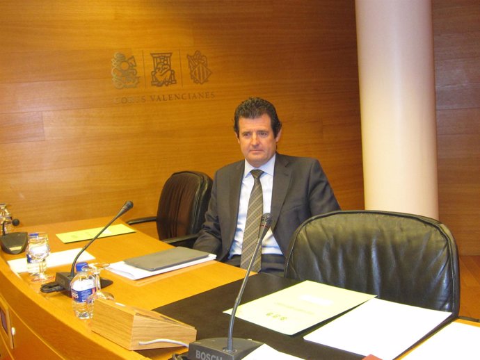 José Ciscar en las Corts Valencianes