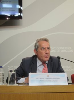 El consejero de Hacienda, Antonio Fernández