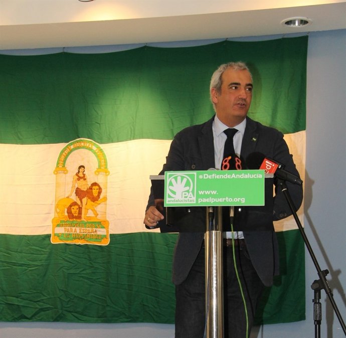 Antonio Jesús Ruiz, hoy en el acto