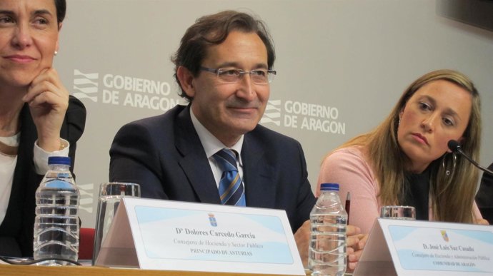 El consejero de Hacienda aragonés, José Luis Saz