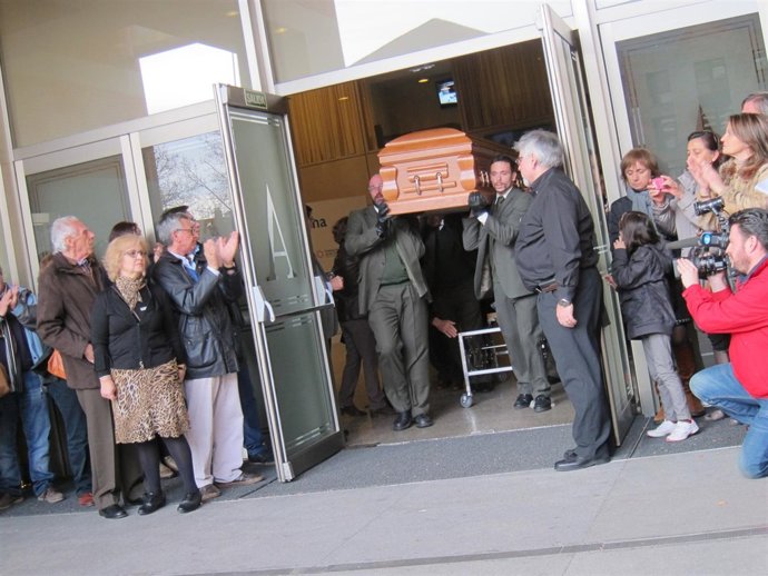 El féretro de Paco de Lucía